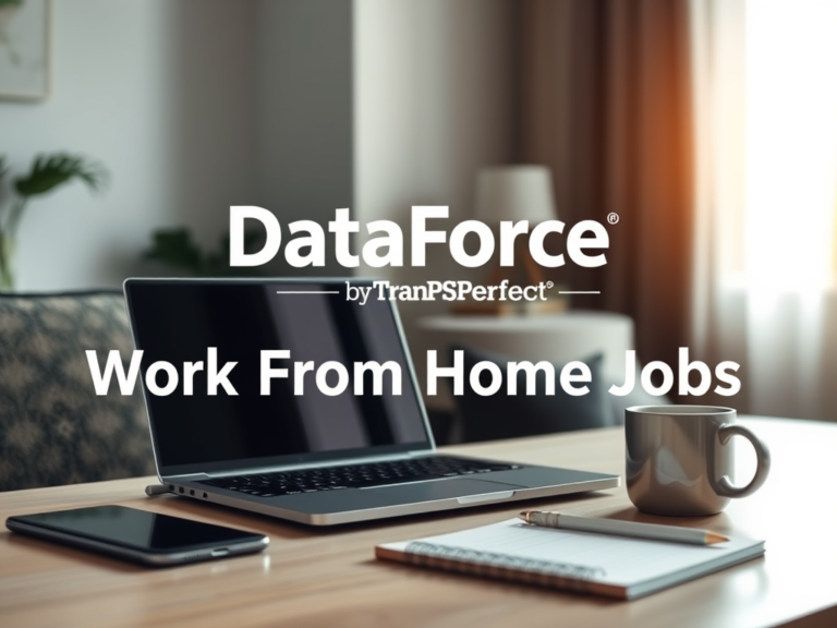 💼 DataForce by TransPerfect Work From Home Jobs (2026) – Pay, Roles & How to Apply