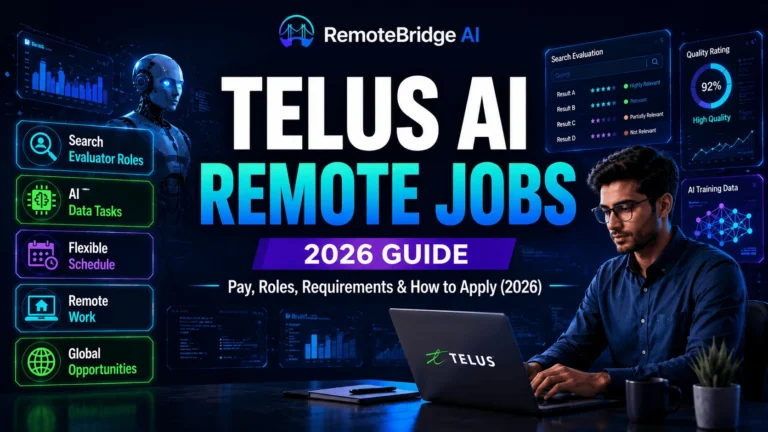 TELUS AI jobs 2026 guide