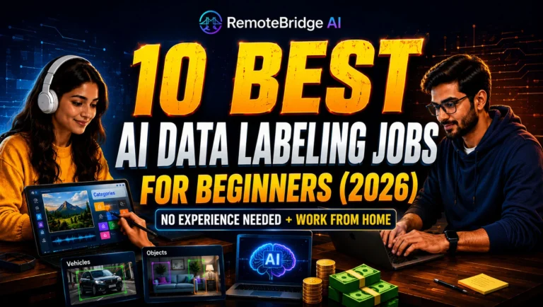 10 best AI data labeling jobs for beginners in 2026
