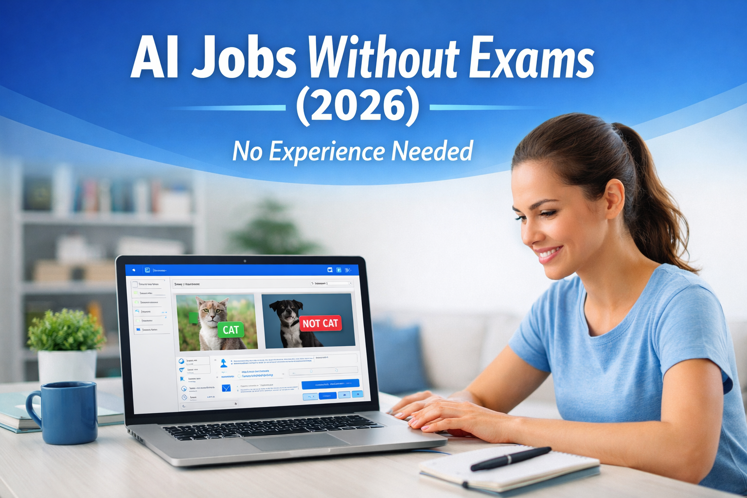 🚀 AI Jobs Without Exams (2026 Guide) – Start Earning Without Passing Tests