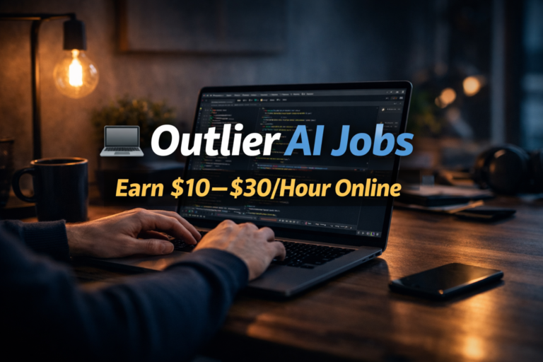 Outlier AI jobs work from home platform earning online
