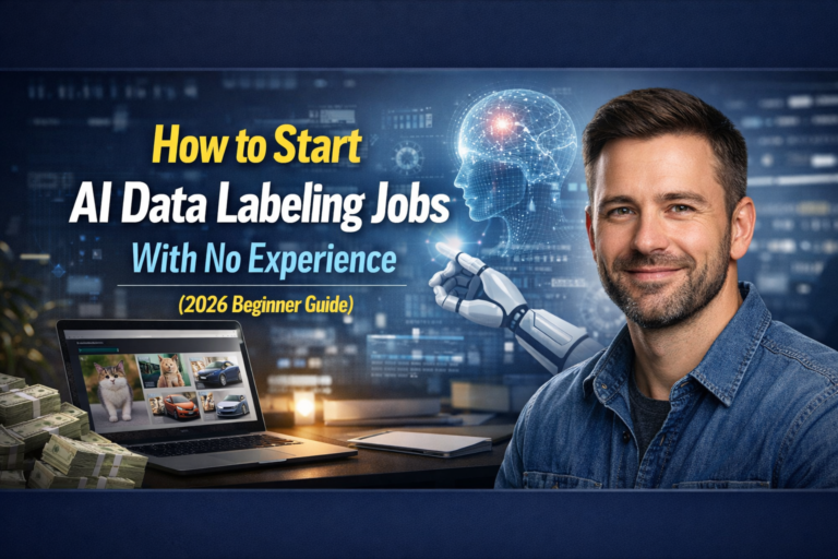 start AI data labeling jobs with no experience