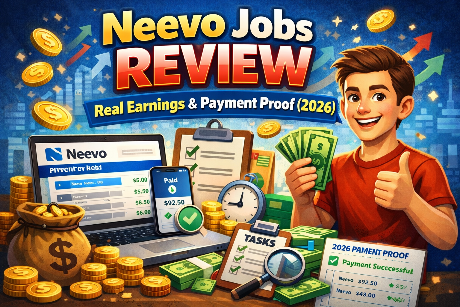 🔥 Neevo Jobs Review: Real Earnings & Payment Proof (2026)