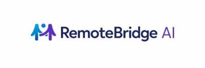 RemoteBridge AI logo for AI data labeling and remote work platform