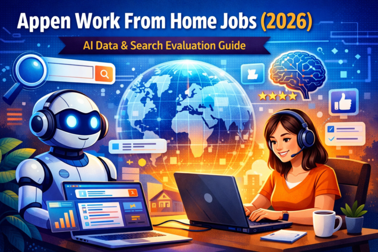 💼 Appen Work From Home Jobs (2026) – AI Data & Search Evaluation Guide