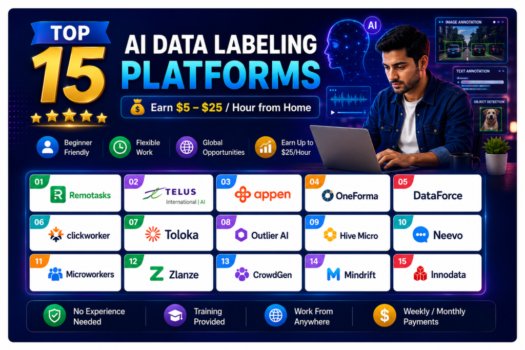 AI Data Labeling Platforms (2026) for Beginners – Top 10 Ranked